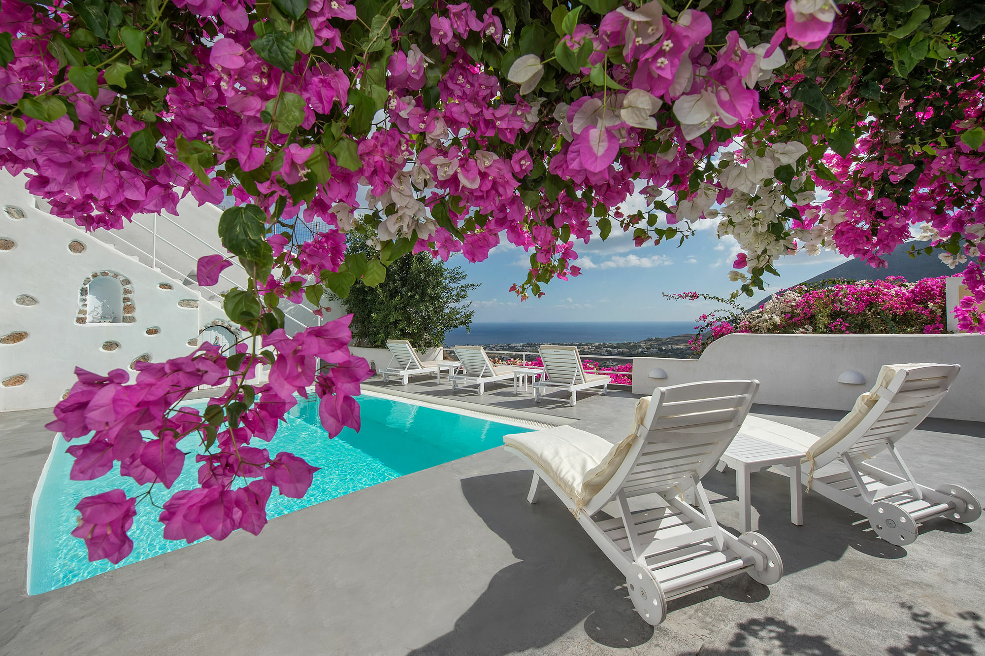 White Cave Private Villa Pýrgos Exteriér fotografie